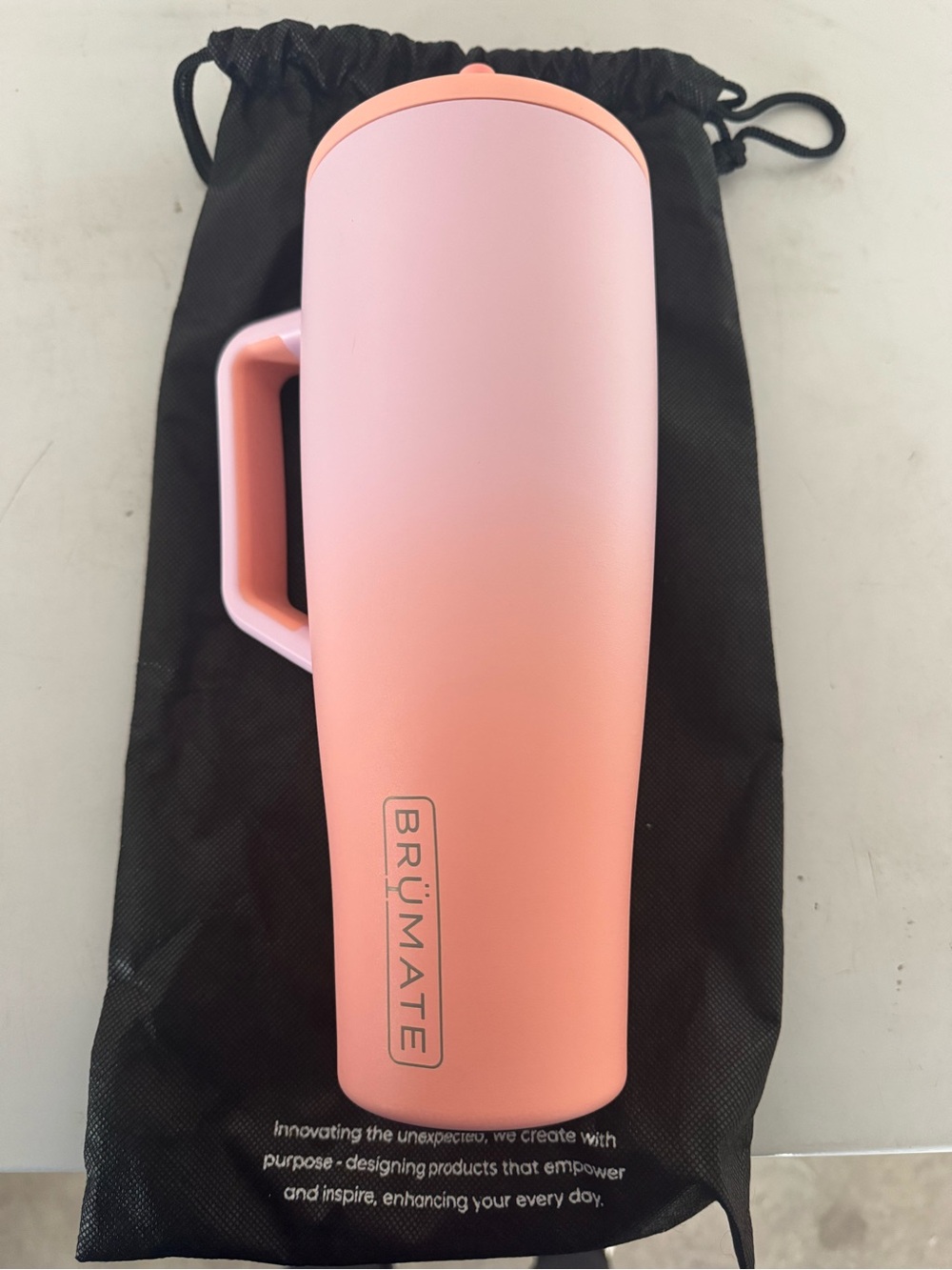 Brumate Pink/Peach Gradient 40 Oz Era